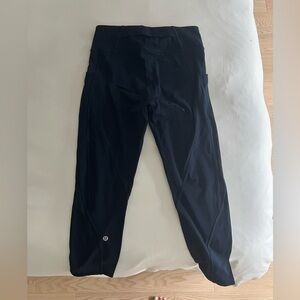 Lululemon Time to Sweat Navy Blue Leggings